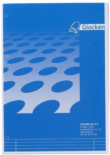 Schulblock lin27 50bl - lin27, 50bl,