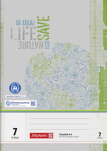 Schulheft din lineatur - schulheft, 7