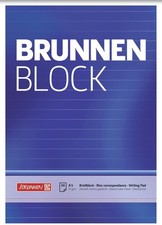 Brunnen Briefblock /