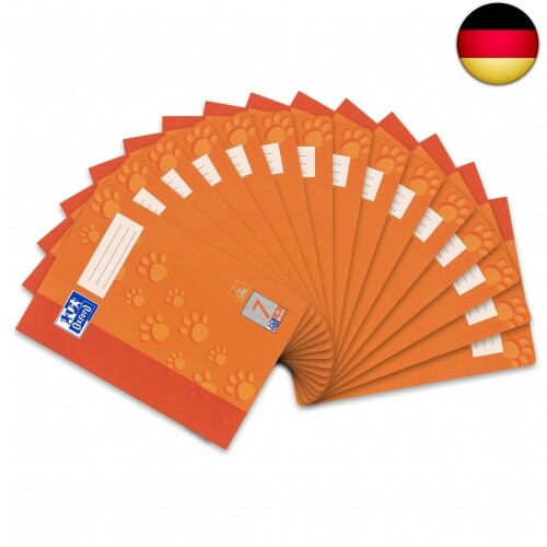 Oxford schulheft 16 blatt - schulheft,