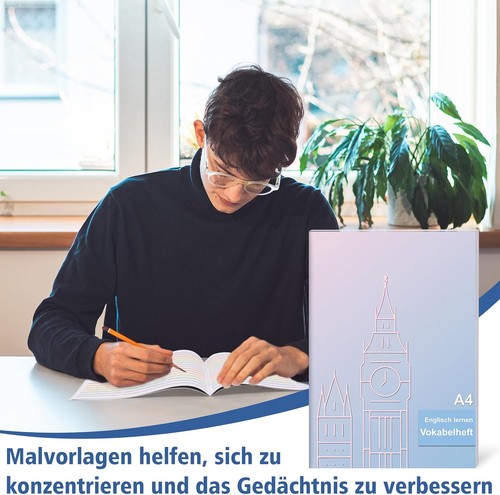 Vokabelheft spalten - a4,